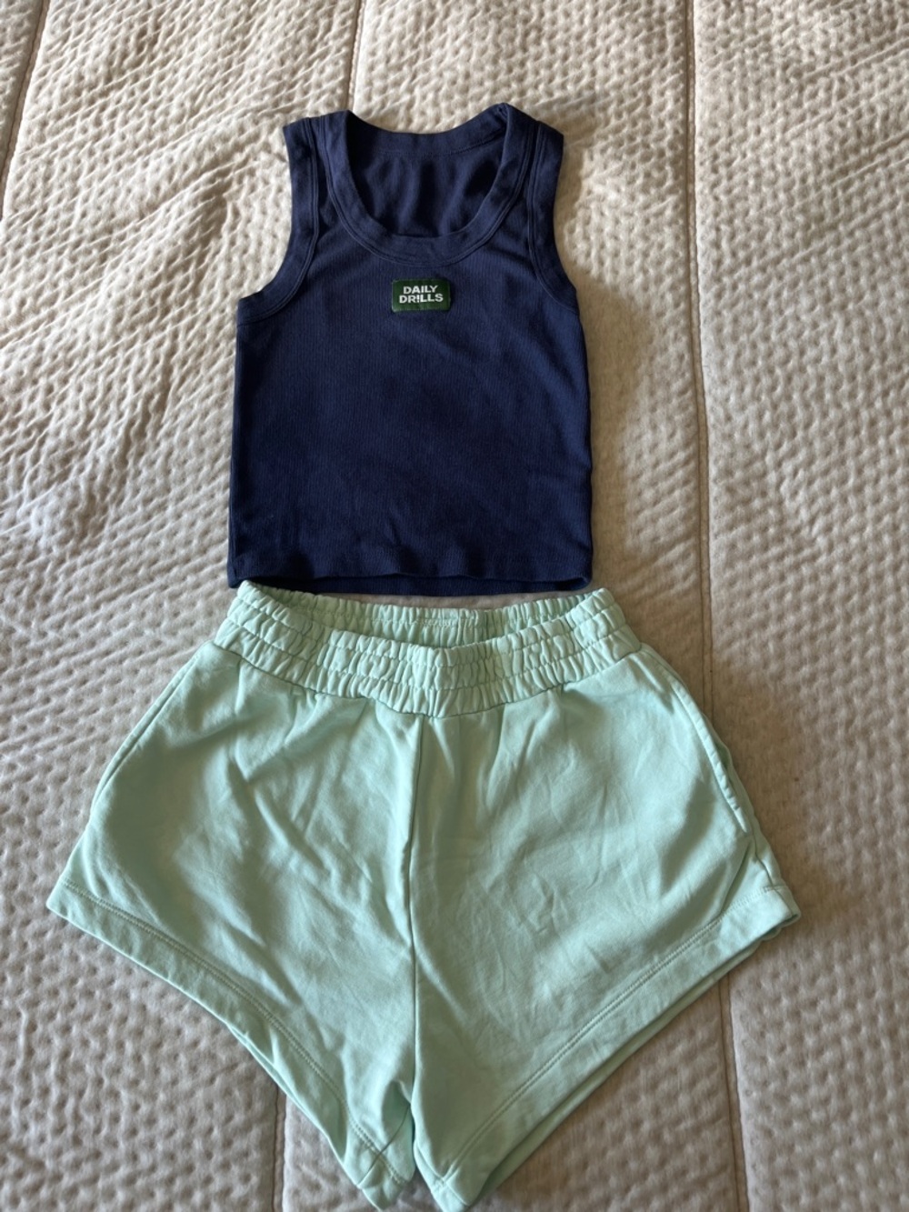 Daily Drills set - tank and shorts